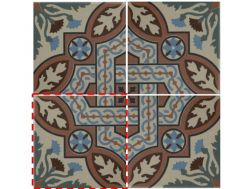 HIBA 15x15 cm - Floor tiles, cement tile look