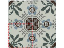 JASMIN 15x15 cm - Floor tiles, cement tile look