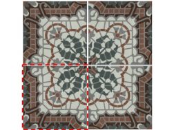 MOURON 15x15 cm - Floor tiles, cement tile look