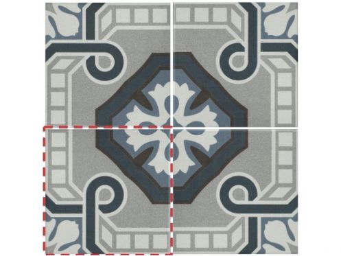 PAVOT 15x15 cm - Floor tiles, cement tile look