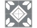 CEZAR Gris 15x15 cm - Floor tiles, cement tile look