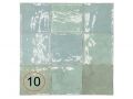 ATELIER 10x10 cm - wall tile, zellige style.