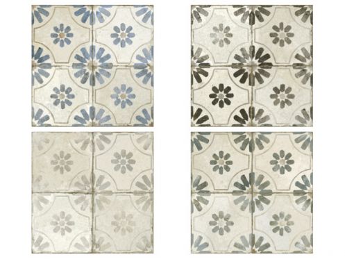 FS BLUME 45x45 - Tiles with an old look.
