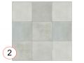 ATELIER 14x14 cm - wall tile, zellige style.