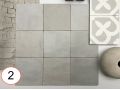 ATELIER 14x14 cm - wall tile, zellige style.