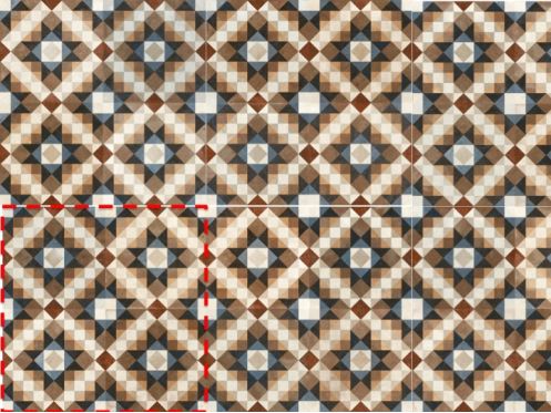 FS CHESTER 45x45 - Tiles with an old look.