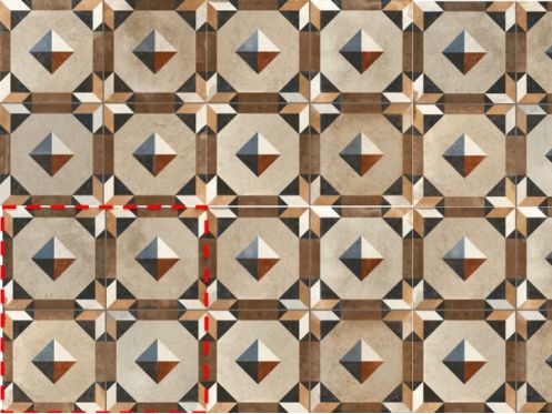 FS COMILLAS 33x33 - Tiles with an old look.