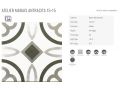 ATELIER MARAIS 15x15 cm - Floor tiles, classic patterns