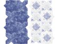 BECOLORS 14x14 cm, DECOR ARABESQUE - floor and wall tiles, Oriental style.