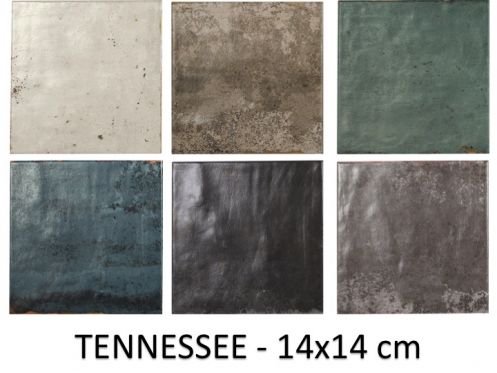 TENNESSEE 14x14 cm - Floor tiles, small sizes