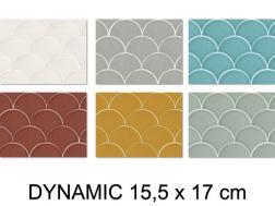 DYNAMIC 15,5x17 cm - Floor tiles, small sizes