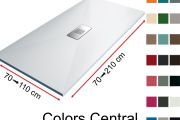 Shower tray, smooth finish - COLORS CENTRAL