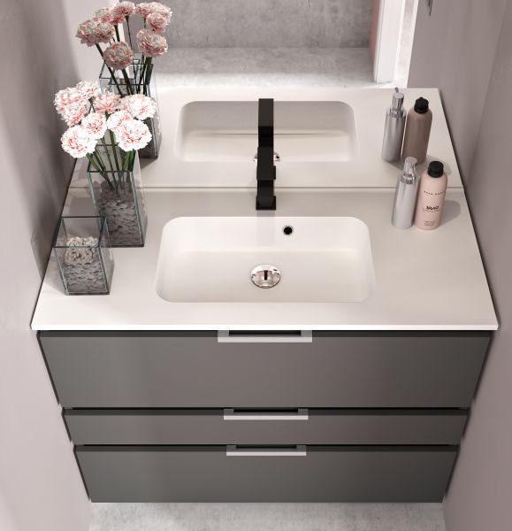 Bathroom Cabinet 3 Drawers On Legs Ten Cedam Under Sink Or Under Counter