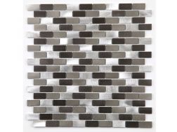 BRISBANE - 30 x 30 cm - Mosaic Contemporary design, Metallic