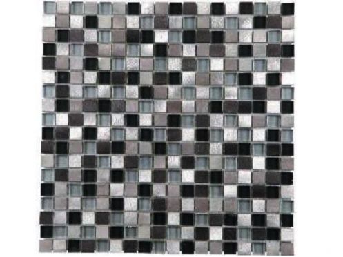 15AUCKLAND - 30 x 30 cm - Mosaic Contemporary design, Metallic