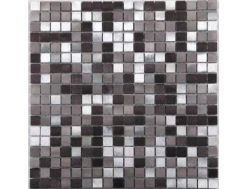 15BRISBANE - 30 x 30 cm - Mosaic Contemporary design, Metallic