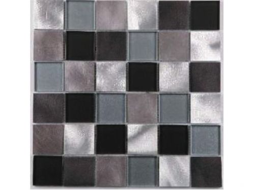 50AUCKLAND - 30 x 30 cm - Mosaic Contemporary design, Metallic