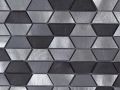 DANA - 30 x 30 cm - Mosaic Contemporary design, Metallic