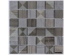 FUJI - 30 x 30 cm - Geometric mosaic