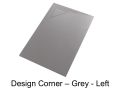 Shower tray, left corner drain - CORNER DESIGN LEFT 160