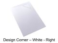 Shower tray, right angle drain - CORNER DESIGN RIGHT 170