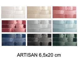 ARTISAN 6,5x20 cm - wall tile, zellige style.
