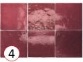 ARTISAN 13x13 cm - wall tile, zellige style.