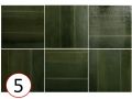 HABITAT 20x20 cm - Wall tiles, contemporary zellige style