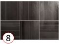 HABITAT 20x20 cm - Wall tiles, contemporary zellige style
