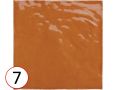 RIVIERA 13x13 cm - wall tile, zellige style.