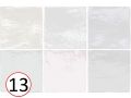 RIVIERA 13x13 cm - wall tile, zellige style.