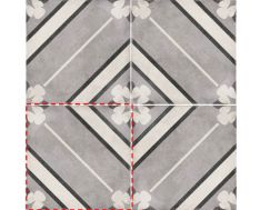 Inspire Grey 20x20 - Tiles, cement tile look