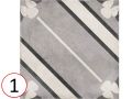 Inspire Grey 20x20 - Tiles, cement tile look