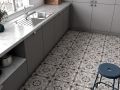 Padua Black 20x20 - Tiles, cement tile look
