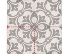 La Rambla Grey 20x20 - Tiles, cement tile look