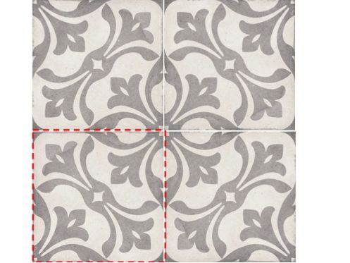 La Rambla Grey 20x20 - Tiles, cement tile look