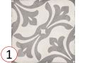 La Rambla Grey 20x20 - Tiles, cement tile look