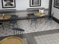 Palais Blue 20x20 - Tiles, cement tile look