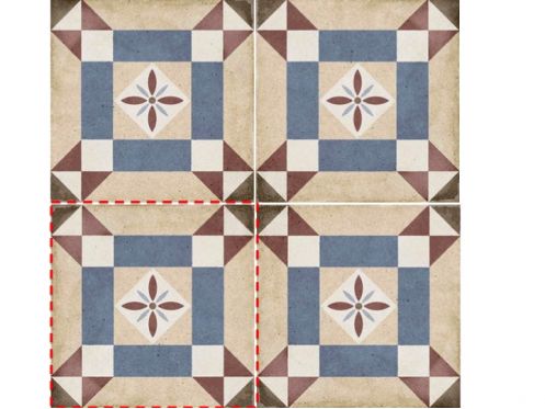 Lys Colour 20x20 - Tiles, cement tile look