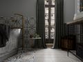 Folies Bergre 20x20 - Tiles, cement tile look