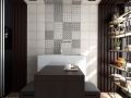 Folies Bergre 20x20 - Tiles, cement tile look