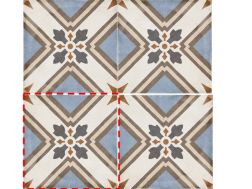 Turin Colour 20x20 - Tiles, cement tile look