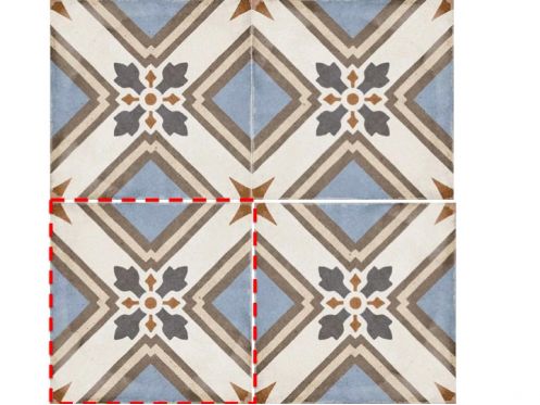 Turin Colour 20x20 - Tiles, cement tile look