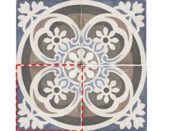 Music Hall 20x20 - Tiles, cement tile look