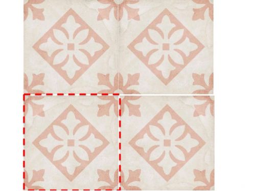 Padua Pink 20x20 - Tiles, cement tile look