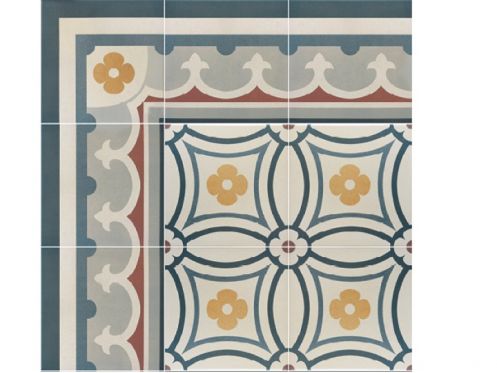 Saint Tropez 20x20 cm - Tiles, cement tile look
