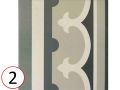 Chatelet 20x20 cm - Tiles, cement tile look