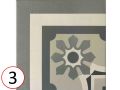 Chatelet 20x20 cm - Tiles, cement tile look