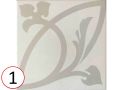 Liberty White 20x20 cm - Tiles, cement tile look