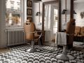 Moonline B&W 20x20 cm - Tiles, cement tile look, black and white